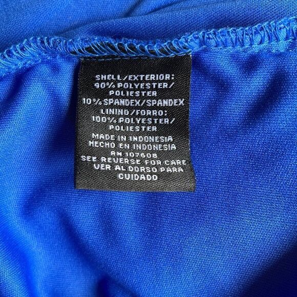 Leslie Fay Lace Crochet Pattern Bell Sleeves Dress SIZE 14 - Picture 10 of 11